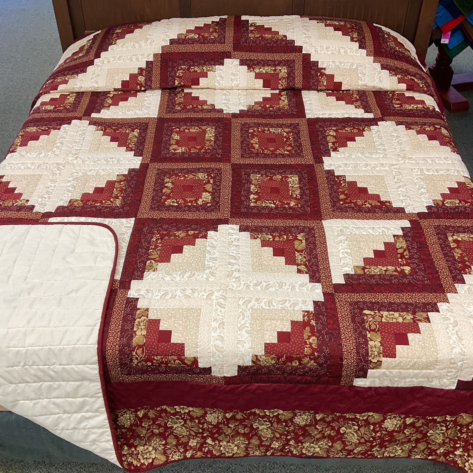 Log Cabin Star - The Quilt Shop at Miller's