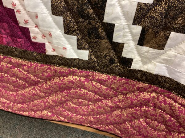 Bargello Heart Border