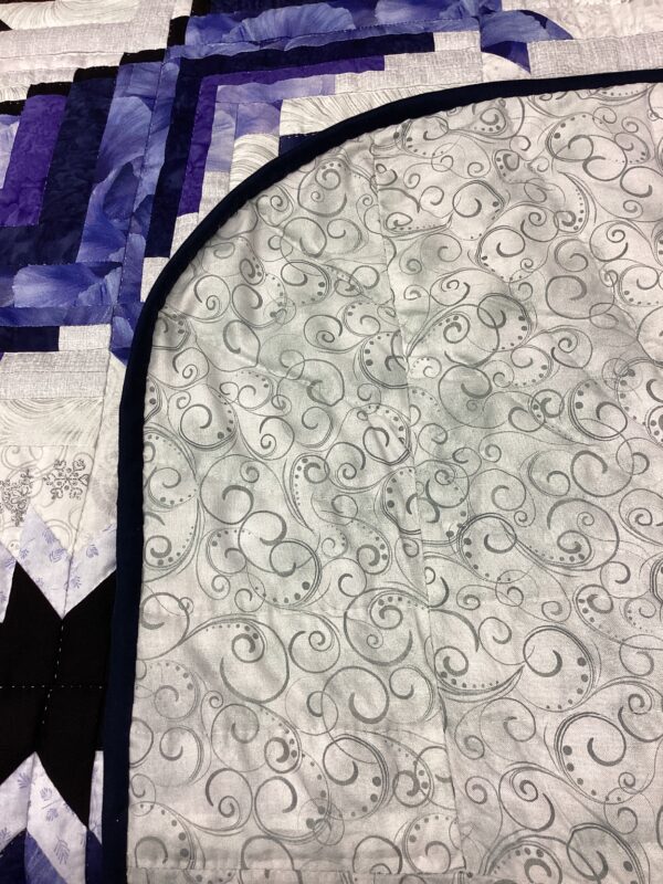 King Size Hand-stitched Mennonite Quilt - Eureka - Image 4